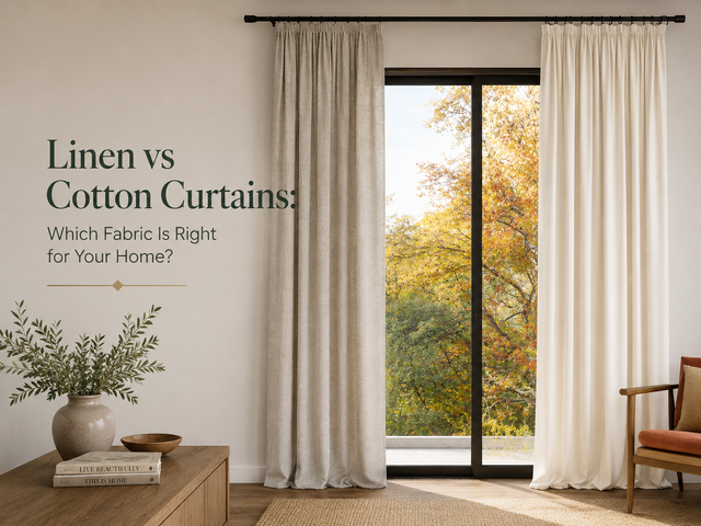 Linen vs Cotton Curtains: Which Fabric Is Right for Your Home?