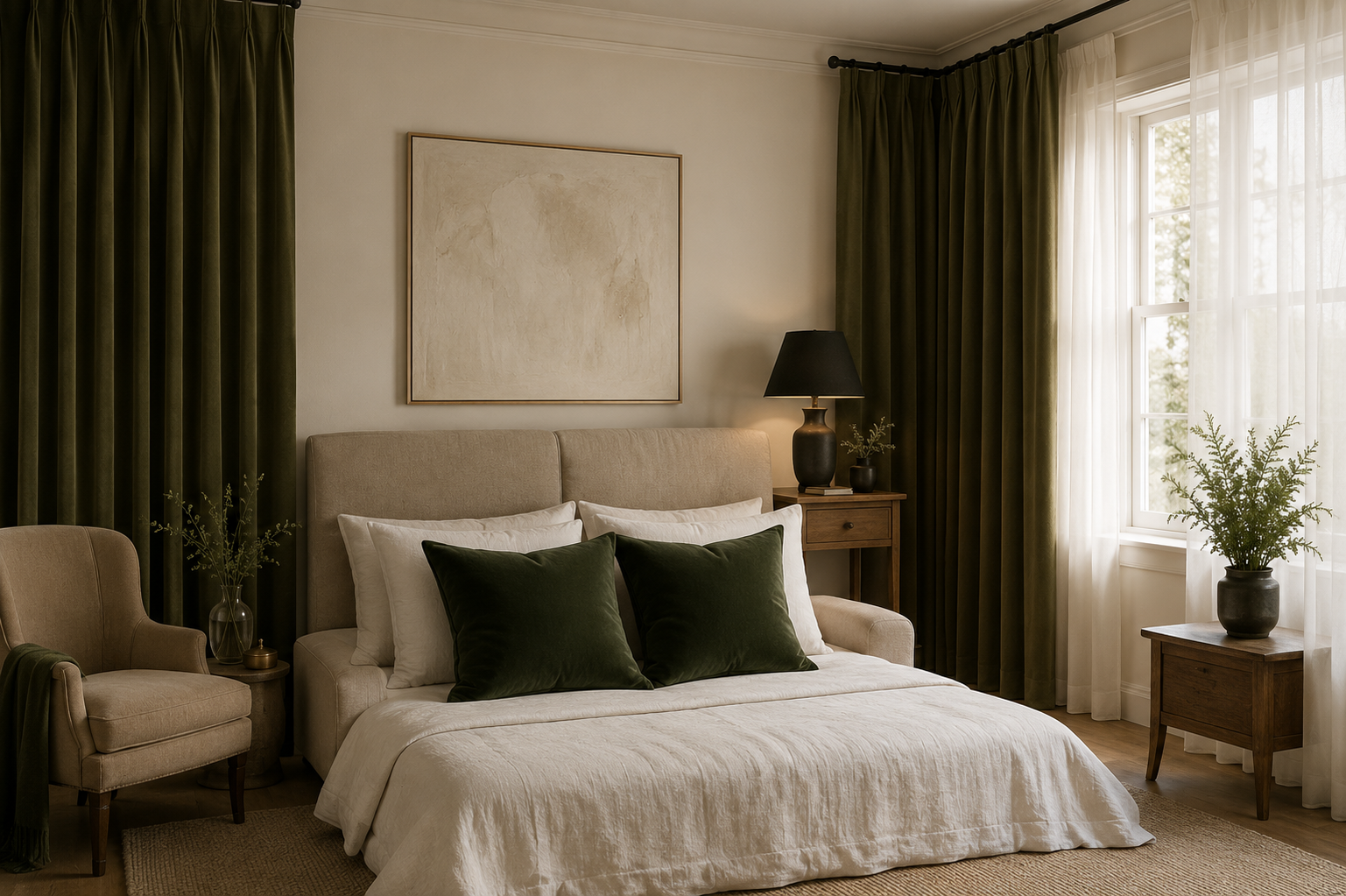 Bedroom Curtain Inspiration