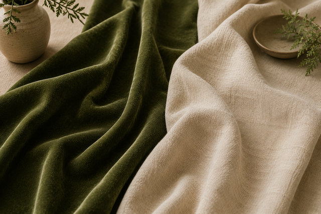 Velvet vs Linen Curtains: Texture, Mood & Which One to Choose