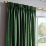 Emerald Green Velvet Curtains