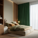 Emerald Green Velvet Curtains