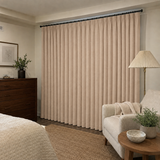 96 Inch Long Blush Pink Double-Sided Cotton Blend Blackout Curtains