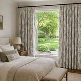 Botanical Herb Garden Pinch Pleat Curtains