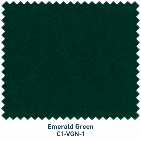 Green Velvet Curtain Fabric Swatch