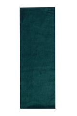 Dark Jade Green Velvet Rod Pocket Curtains