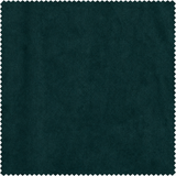 Dark Jade Green Velvet Door Curtain