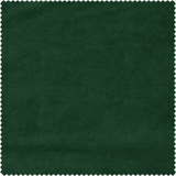 96 Inch Long Gemstone Green Velvet Curtains