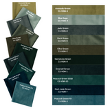 Jade Green Velvet Curtains