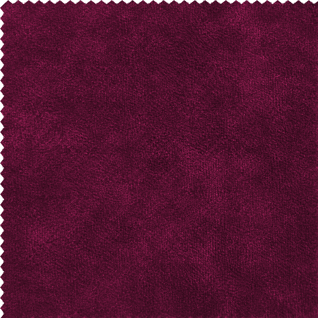108 Inch Long Dark Garnet Red Velvet Curtains