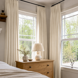 Cream Linen Curtains