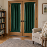 Gemstone Green Velvet Door Curtain
