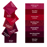 Rose Red Flame Retardant Velvet Curtains