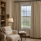 Natural Linen Blackout Curtains