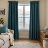 63 Inch Long Teal Velvet Curtains