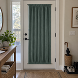 Jade Green Velvet Door Curtain