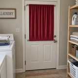 Rose Red Velvet Door Curtain