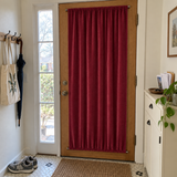 Rose Red Velvet Door Curtain