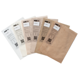 Beige & White Velvet Curtains Curtains Swatches