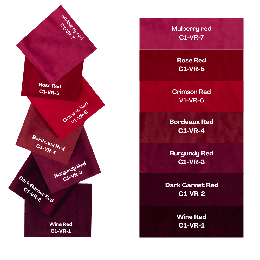 Red Velvet Curtains Curtains Swatches